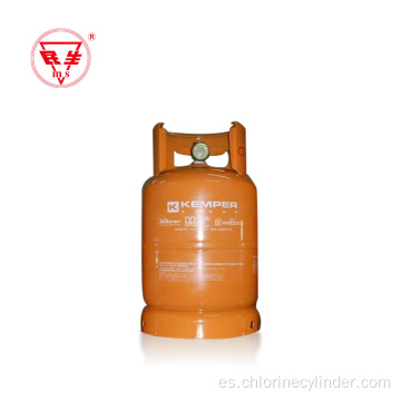 Cilindro de gas lpg de cocina portátil de 2 kg del mercado de Oriente Medio